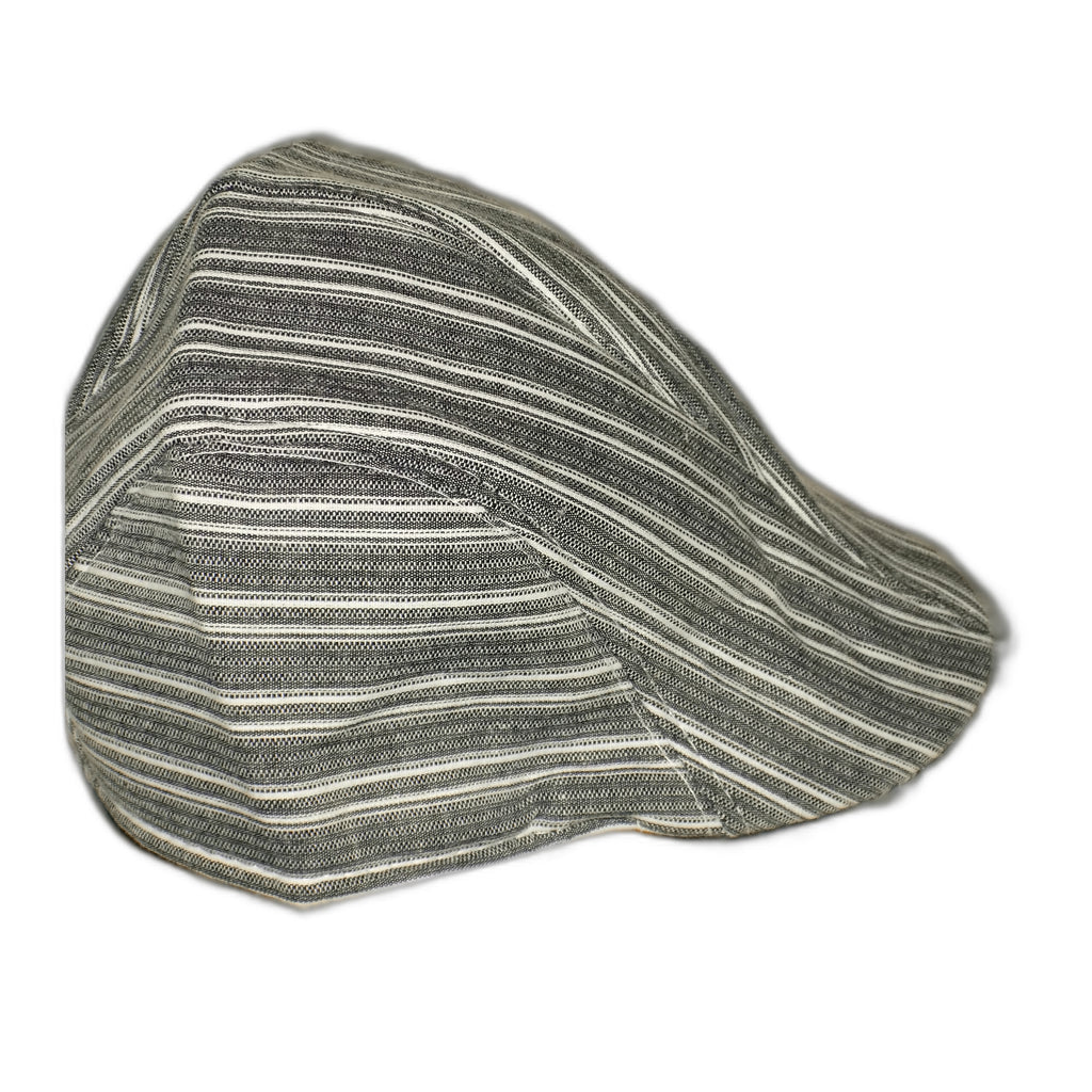 Coppola Uomo a Righe, Berretto Flat Cap Leggero e Traspirante, Cappello Classico Casual per Tutte le Stagioni