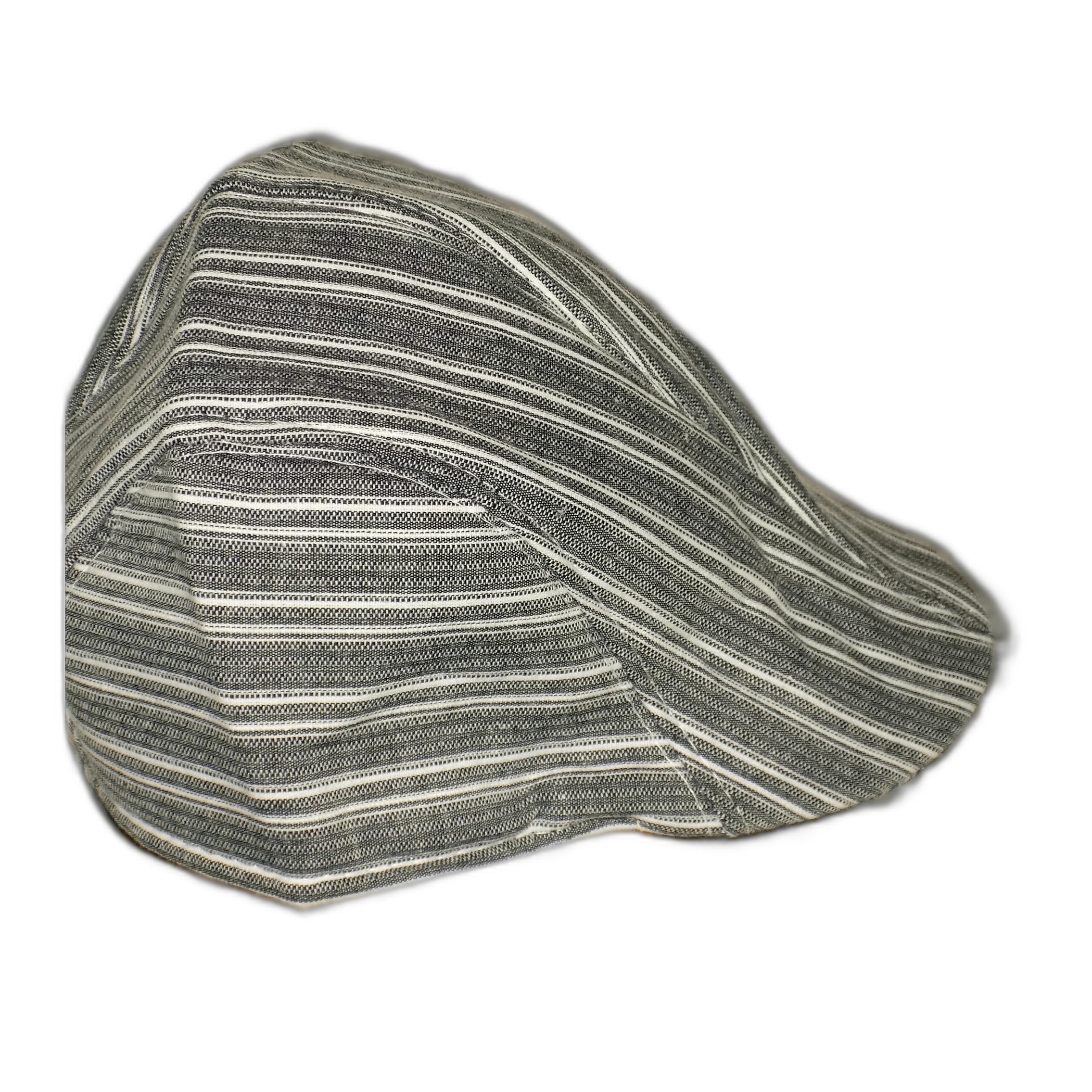 Coppola Uomo a Righe, Berretto Flat Cap Leggero e Traspirante, Cappello Classico Casual per Tutte le Stagioni