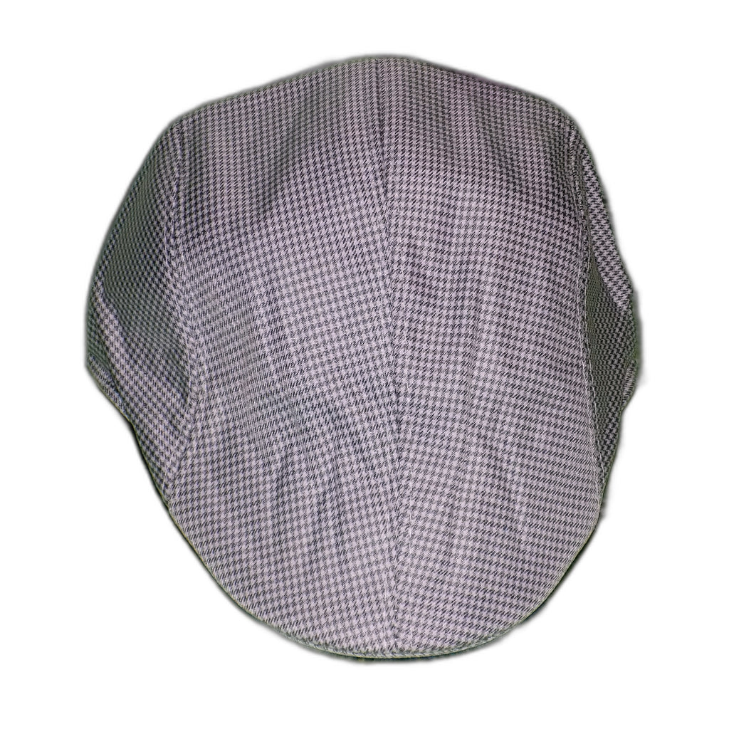 Coppola Uomo Estiva, Berretto Piatto Leggero e Traspirante, Cappello Vintage Casual Primavera Estate, Texture Pied-de-Poule