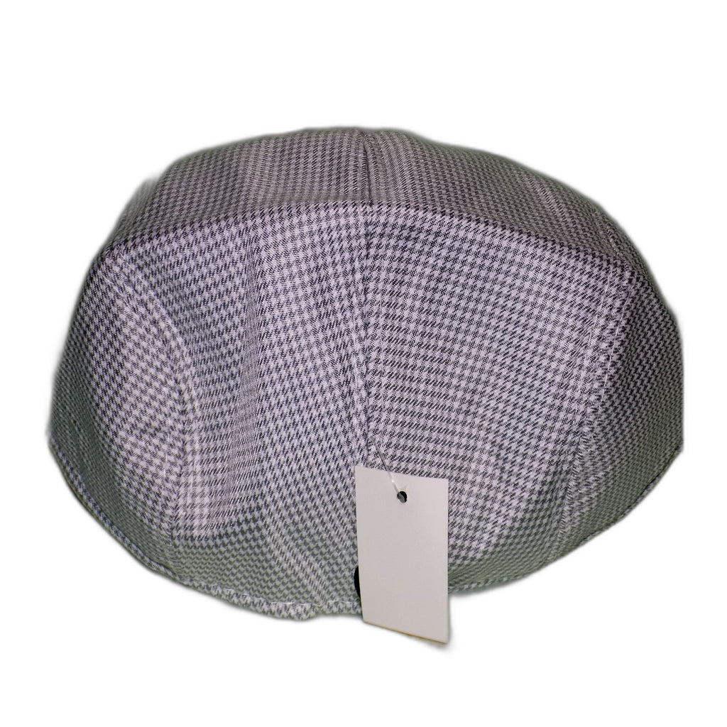 Coppola Uomo Estiva, Berretto Piatto Leggero e Traspirante, Cappello Vintage Casual Primavera Estate, Texture Pied-de-Poule