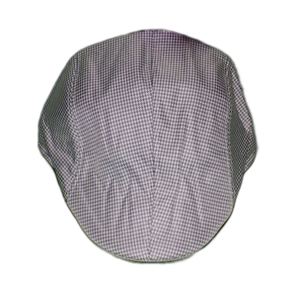 Coppola Uomo Estiva, Berretto Piatto Leggero e Traspirante, Cappello Vintage Casual Primavera Estate, Texture Pied-de-Poule