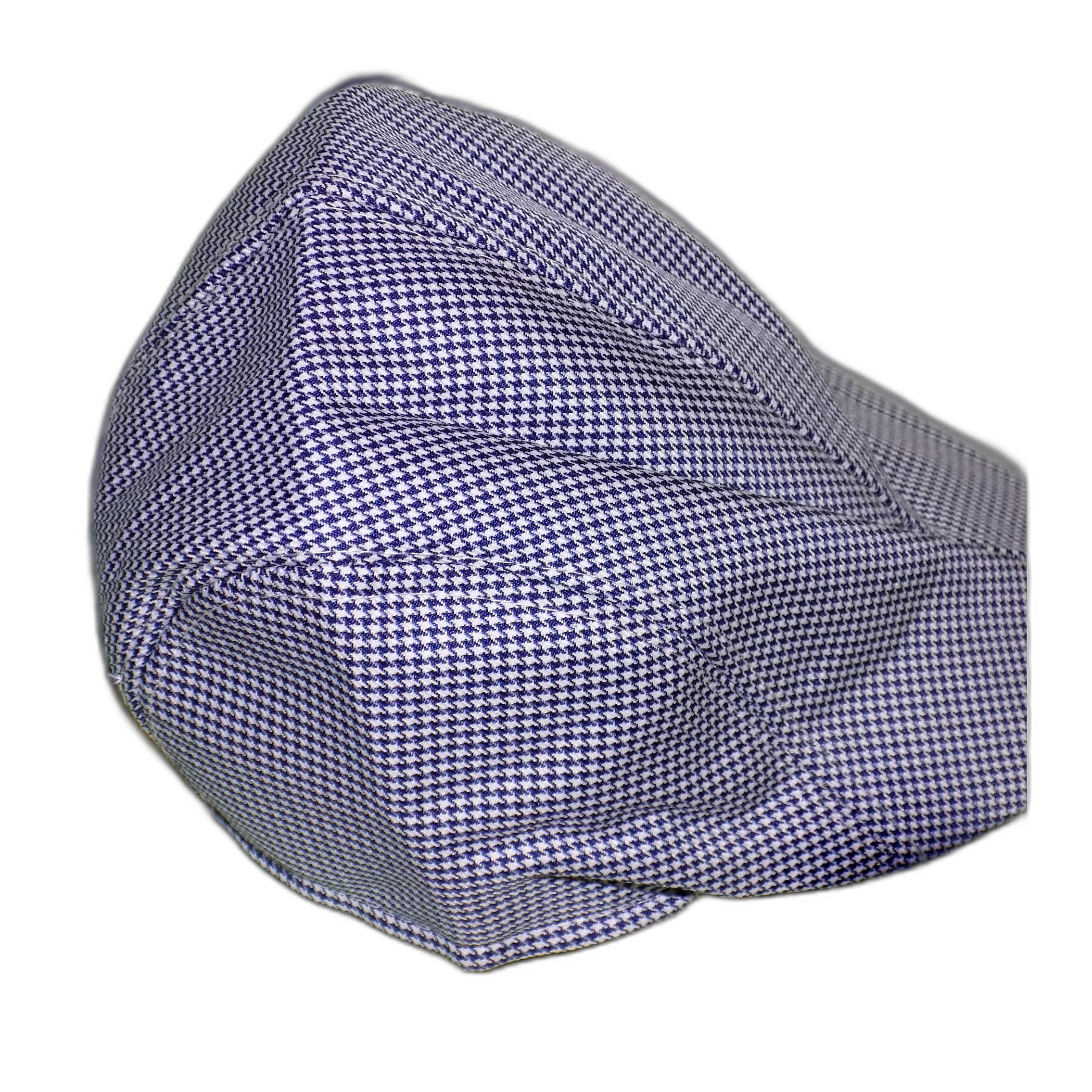 Coppola Uomo Estiva, Berretto Piatto Leggero e Traspirante, Cappello Vintage Casual Primavera Estate, Texture Pied-de-Poule