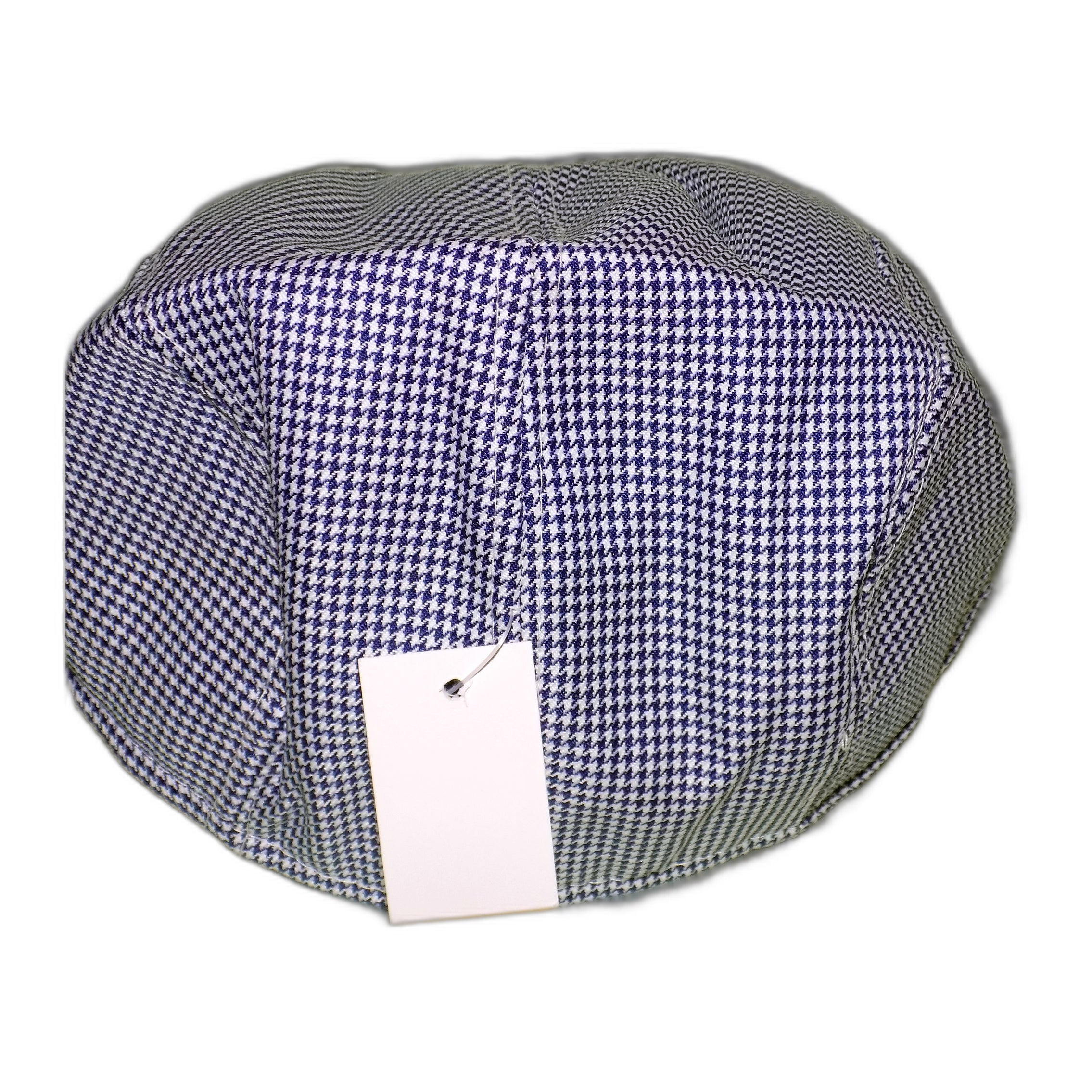 Coppola Uomo Estiva, Berretto Piatto Leggero e Traspirante, Cappello Vintage Casual Primavera Estate, Texture Pied-de-Poule