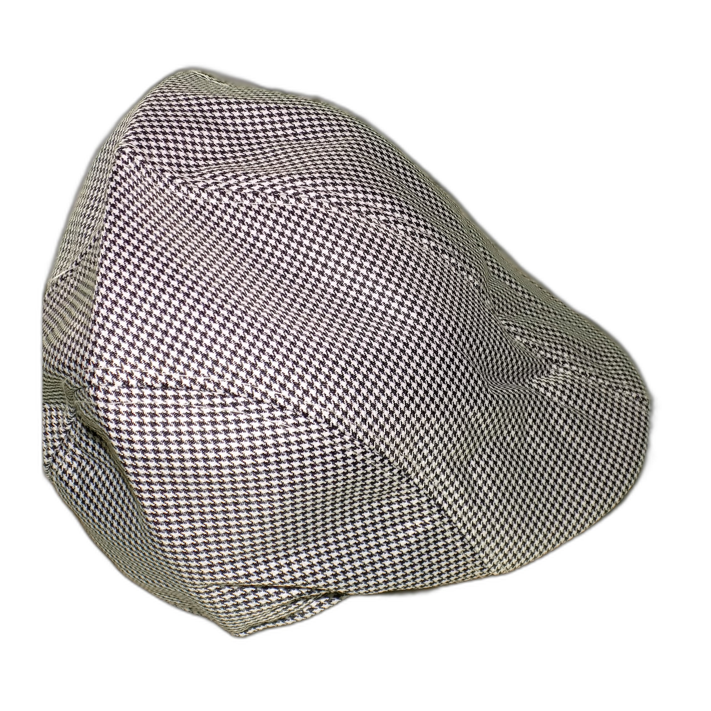 Coppola Uomo Estiva, Berretto Piatto Leggero e Traspirante, Cappello Vintage Casual Primavera Estate, Texture Pied-de-Poule