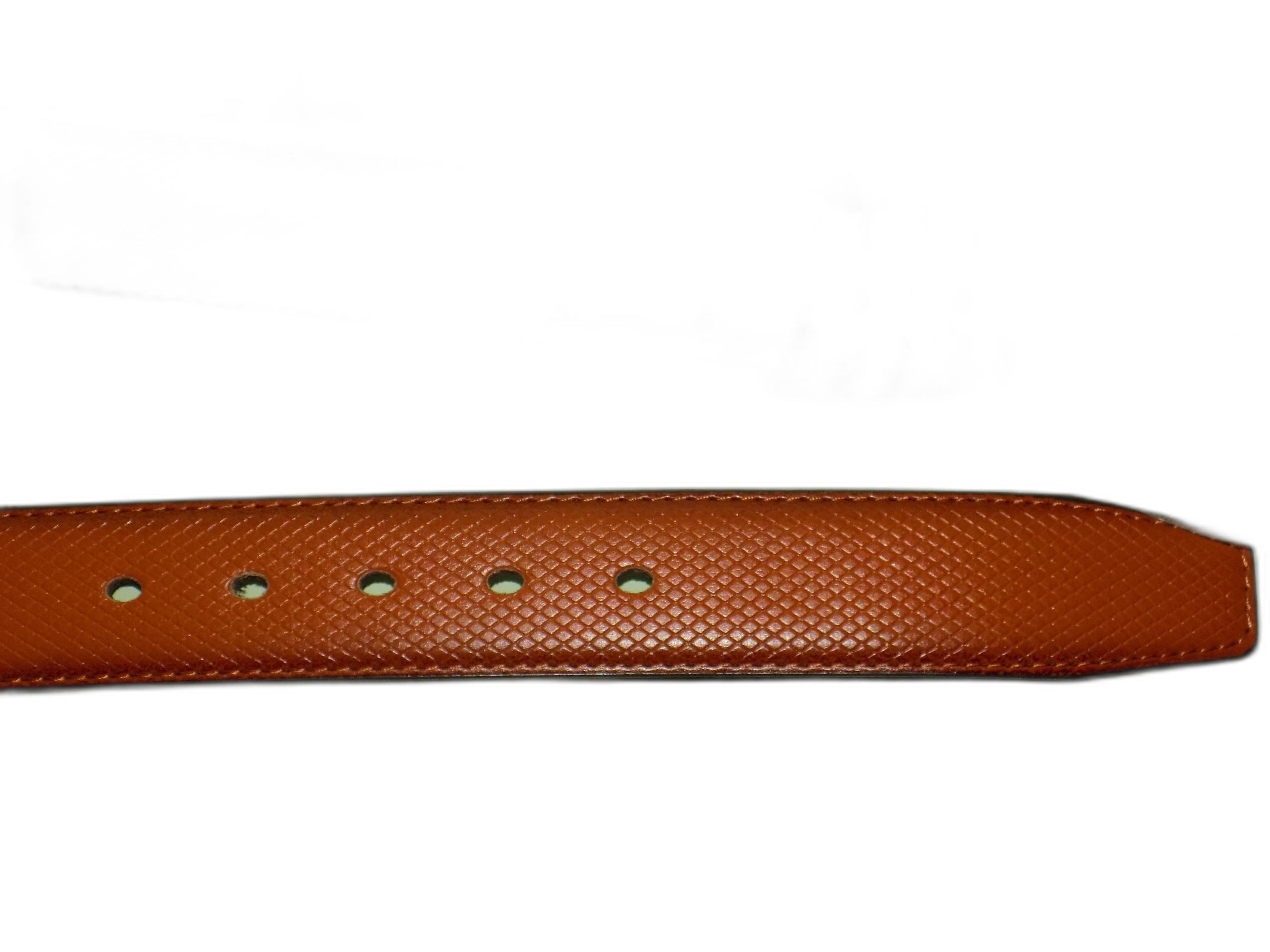 Moda Cintura Uomo in Pelle Sintetica, Fibbia Classica in Metallo, Stile Vintage Elegante, Marrone