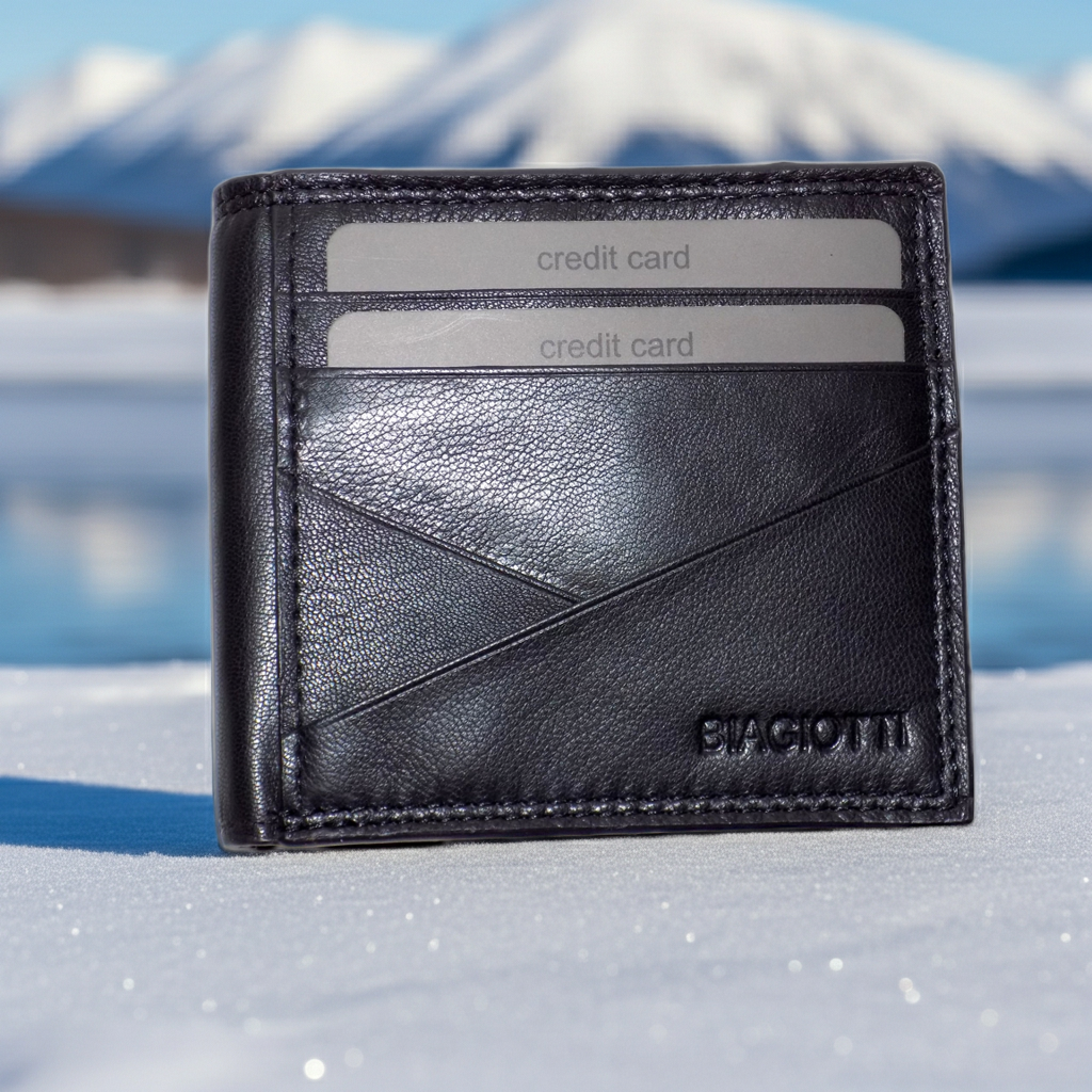 Biagiotti Men's Wallet in Genuine Leather with RFID Protection – Model LB24W-760-58