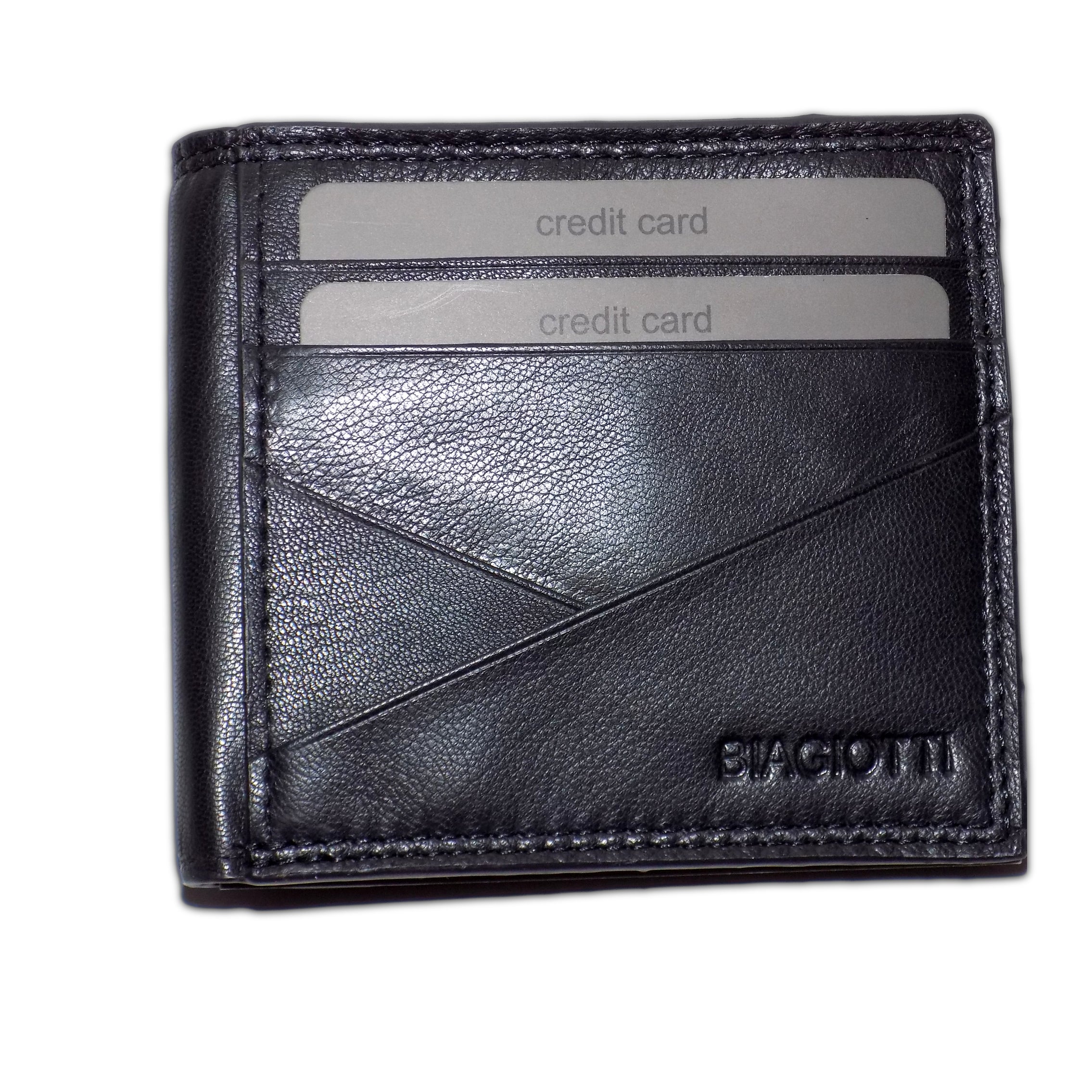 Biagiotti Men's Wallet in Genuine Leather with RFID Protection – Model LB24W-760-58