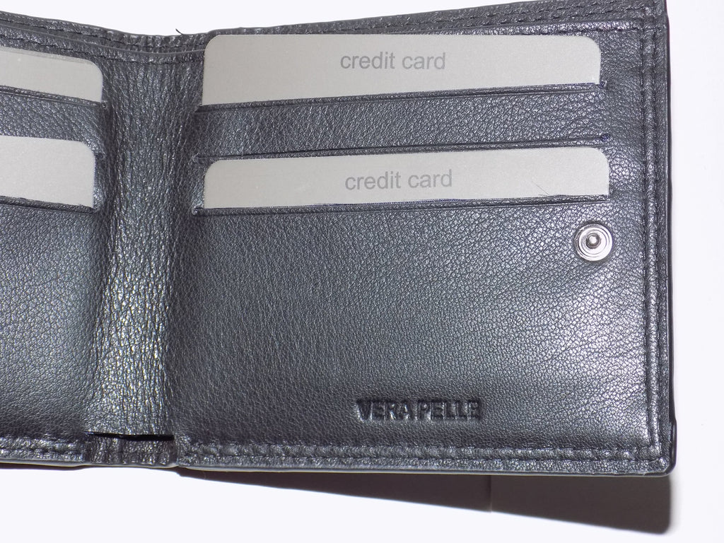 Biagiotti Men's Wallet in Genuine Leather with RFID Protection – Model LB24W-760-58
