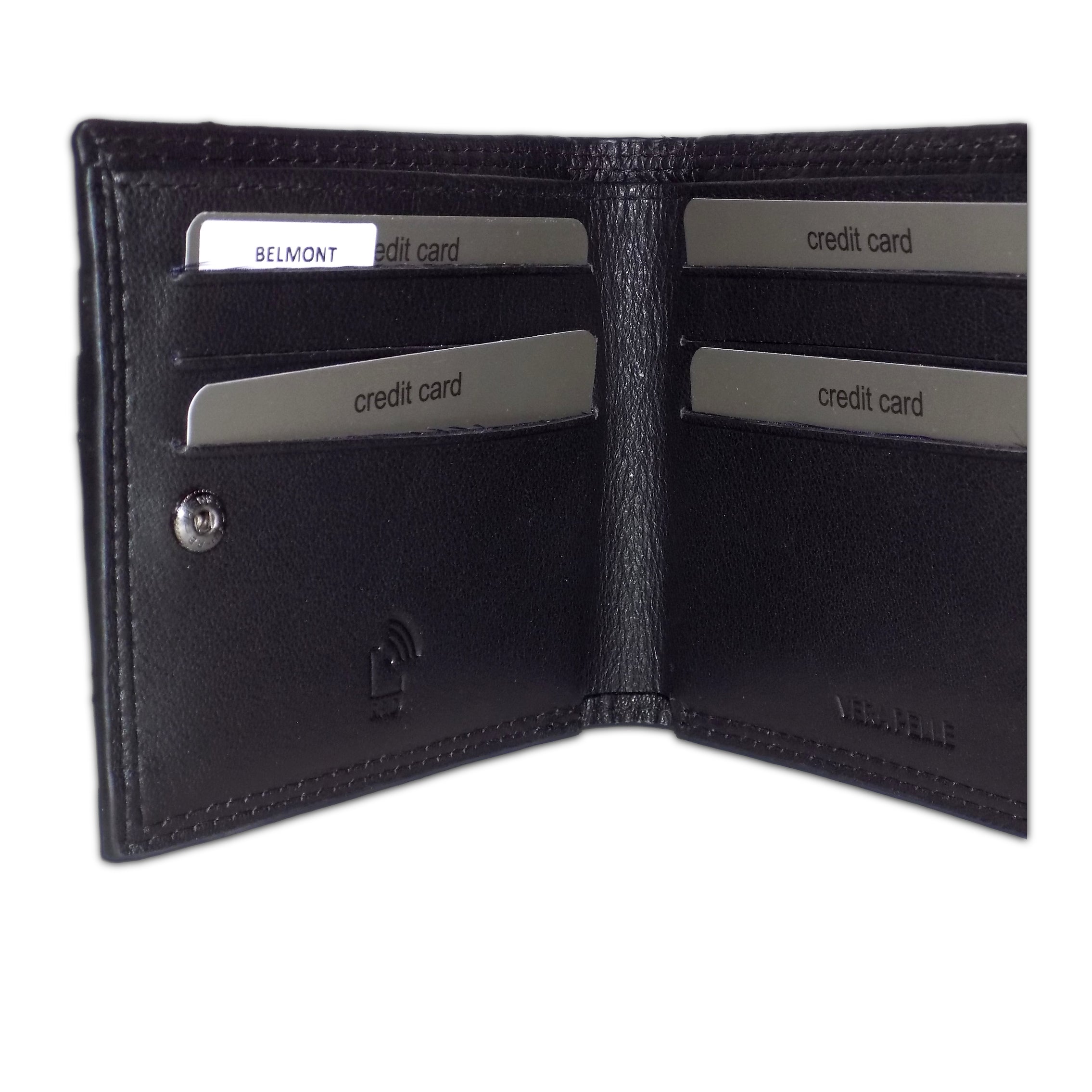 Biagiotti Men's Wallet in Genuine Leather with RFID Protection – Model LB24W-760-58