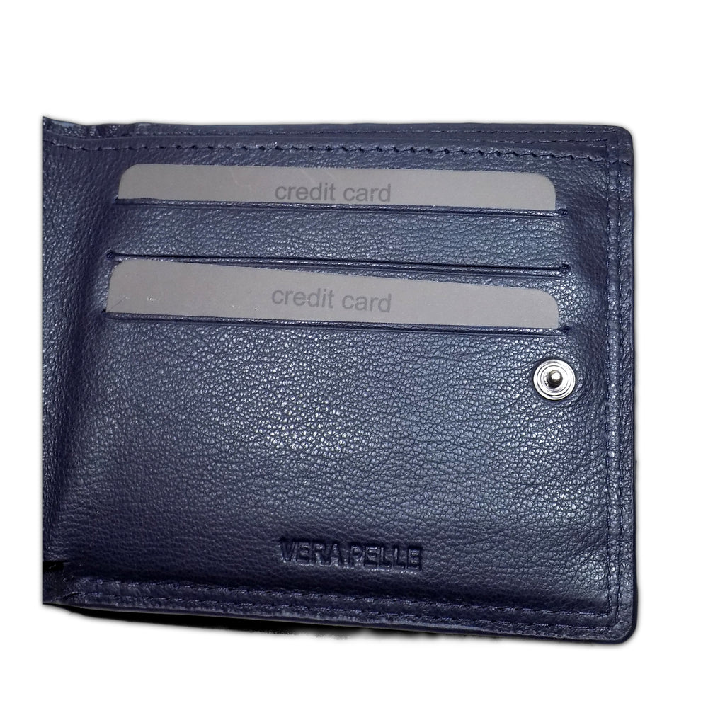 Biagiotti Men's Wallet in Genuine Leather with RFID Protection – Model LB24W-760-58