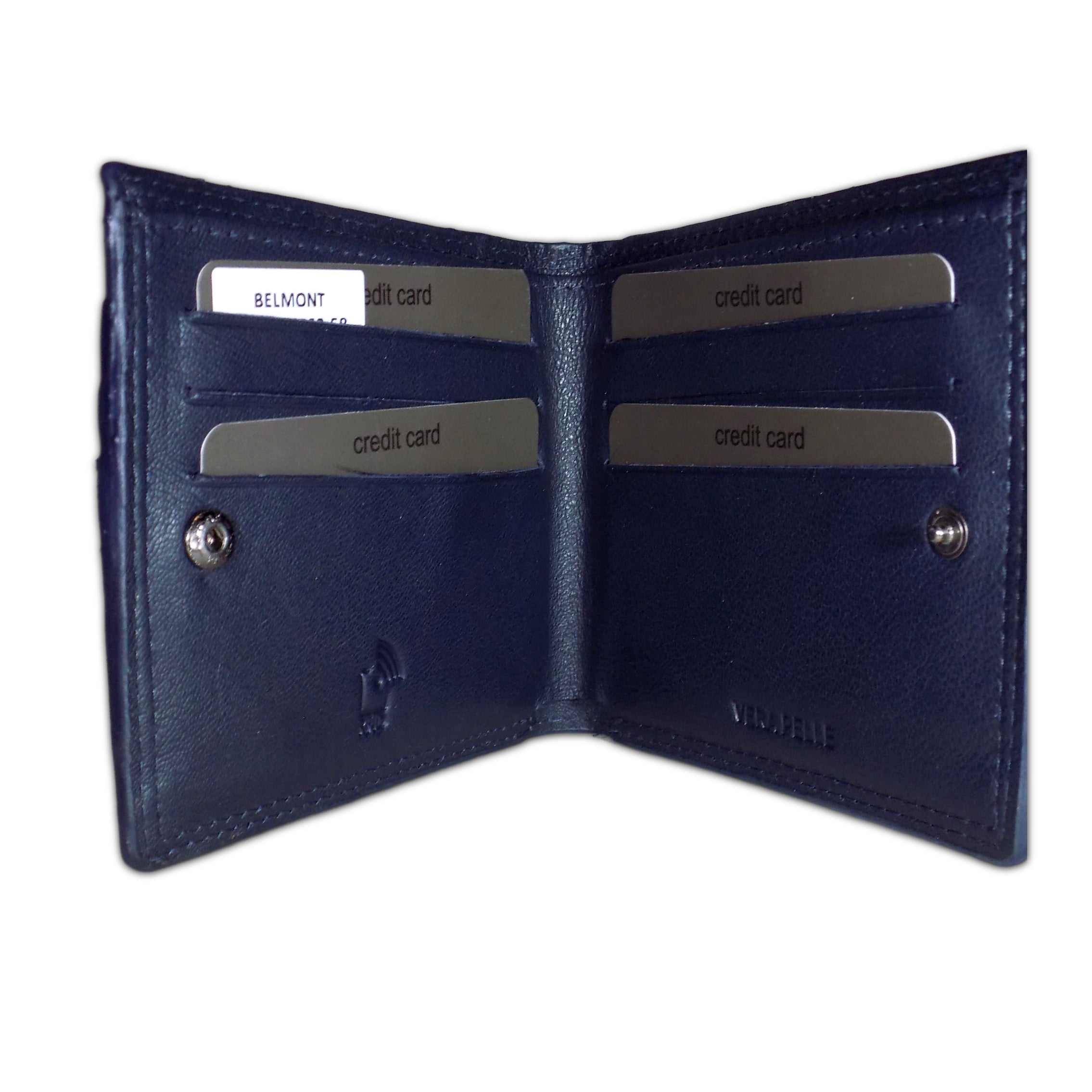 Biagiotti Men's Wallet in Genuine Leather with RFID Protection – Model LB24W-760-58