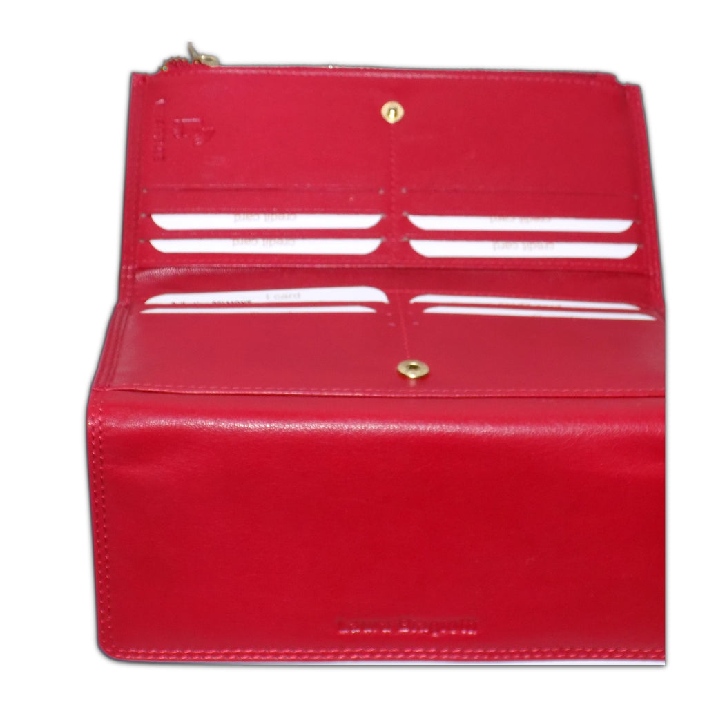 Laura Biagiotti Women's Wallet in Genuine Leather – Slim Model LB-26S-760-18